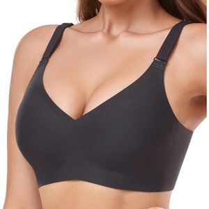 Comfort Bras for Women V Neck Wireless Bras T-Shirt Bras